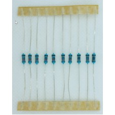 Metal Film Resistor 1/4W +/-1% 100K ohm (package contains 10) 