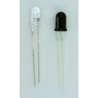 IR emitter and receiver 5mm (package contains 2 pairs) 
