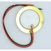 Piezo Disc Elements Diameter 27mm 4 inch (10 cm) black and red leads 